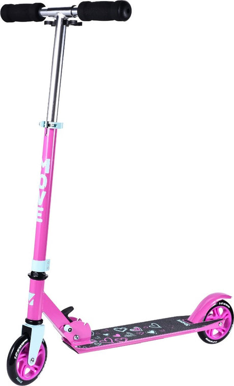 Move scooter - scooter 125 love - pink - 125mm - foldbar - højdejusterbar - fra 3 år