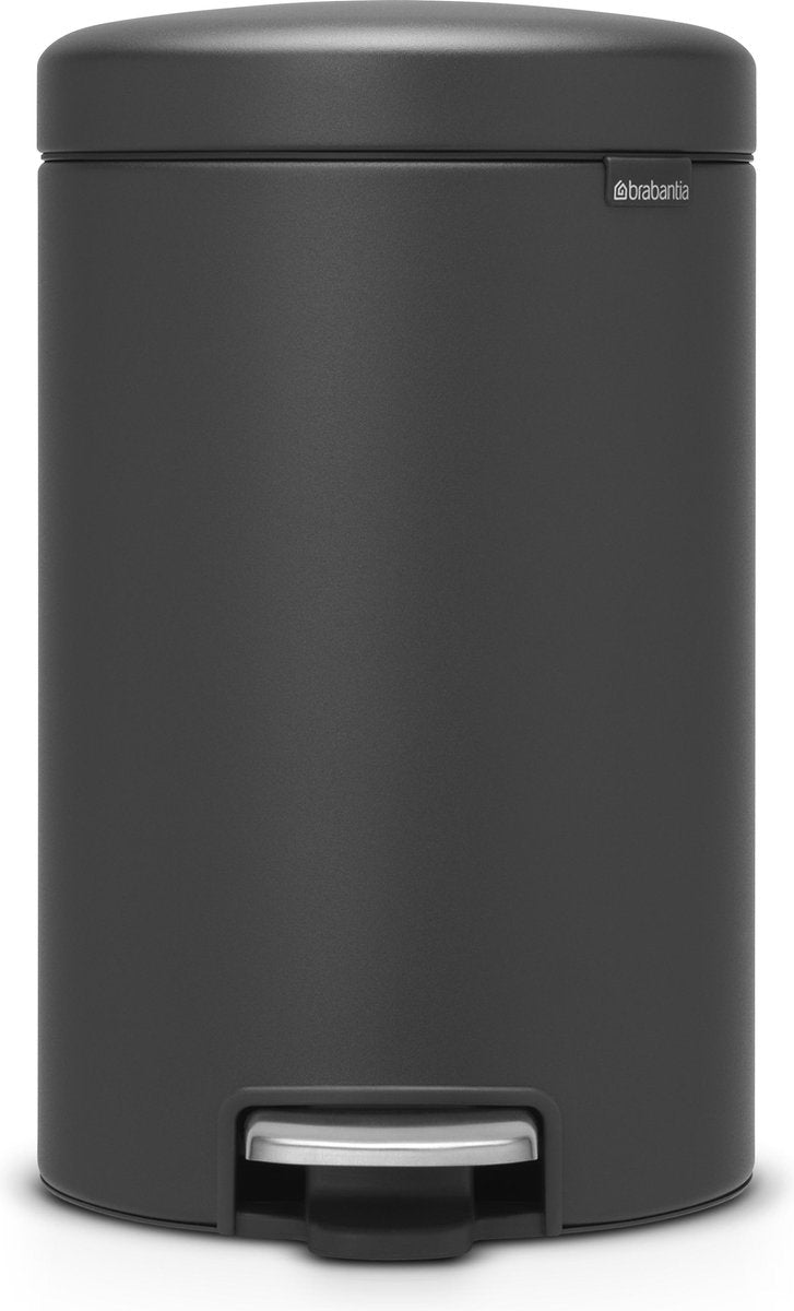 Brabantia newicon affaldsspand - 12 liter - mineral infinite grå