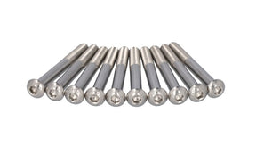 Anp bolt m8x70 sekskantet fatning rustfrit stål iso7380-1 a2-070 ds a 10