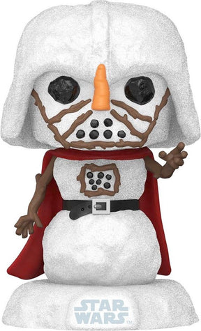 Funko star wars - ferie 2022 pop! heroes darth vader 9 cm samlerfigur - flerfarvet