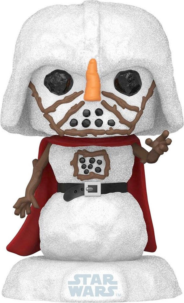 Funko star wars - ferie 2022 pop! heroes darth vader 9 cm samlerfigur - flerfarvet