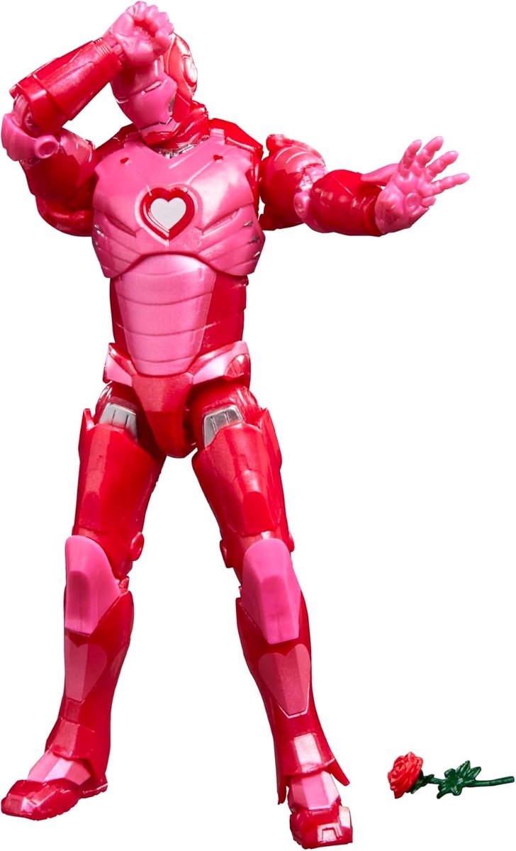 Hasbro marvel legends actionfigur i love you 3000 iron man 15 cm actionfigur