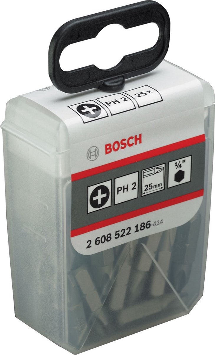 Bosch bit extra-heart ph 2, 25 mm 25 stk