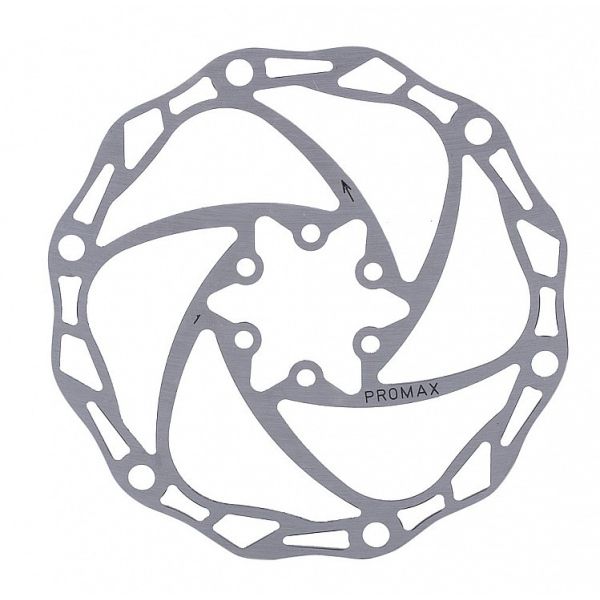 Promax Brake Disc til 6 -Bolts Bekræftelse - 160 mm