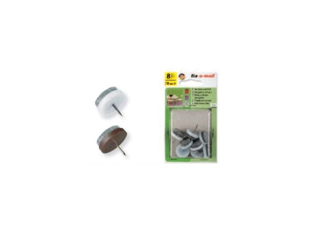 Fix-o-moll filtglider ø28mm grå