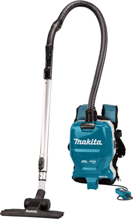 Makita rygsæk støvsuger | dvc261zx22 | 2 x 18v | ekskl. batterier og oplader dvc261zx22