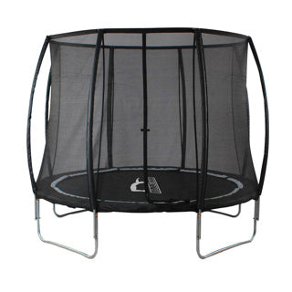 Alert trampolin med sikkerhedsnet sort 305 cm