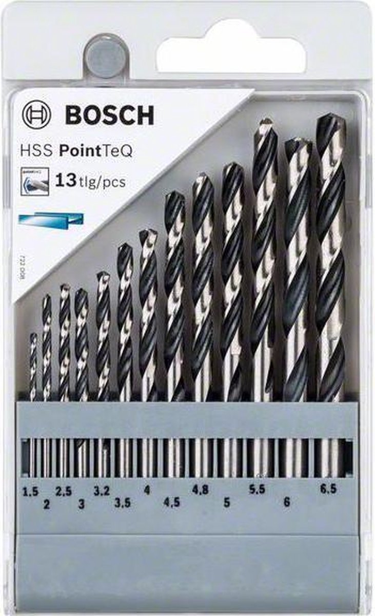 Bosch 2608577349 13-delt HSS Pointteq spiralboresæt