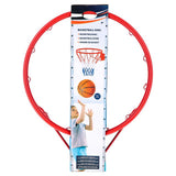Alert sport basketball ring luksus med net metal 53 cm