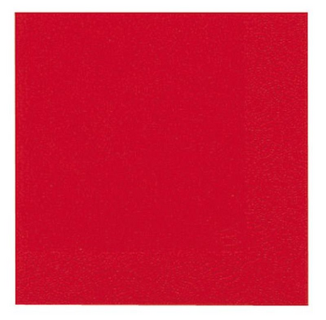 Duni servietter 33x33 strålende røde