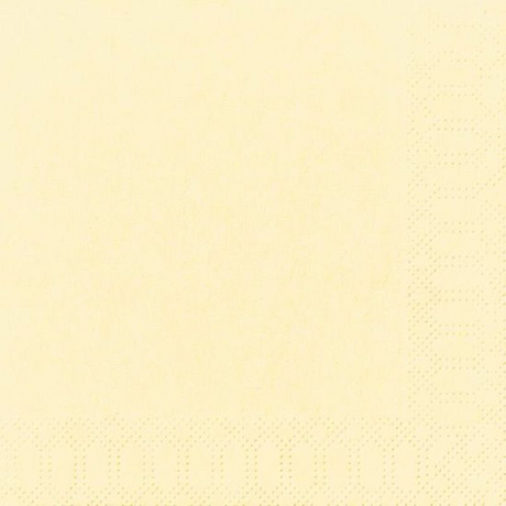 Duni servietter 33x33 creme