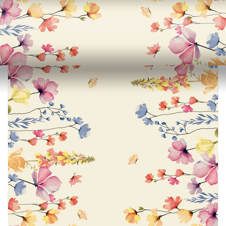 Duni 3-i-1 floral haven biocelle 40x480cm