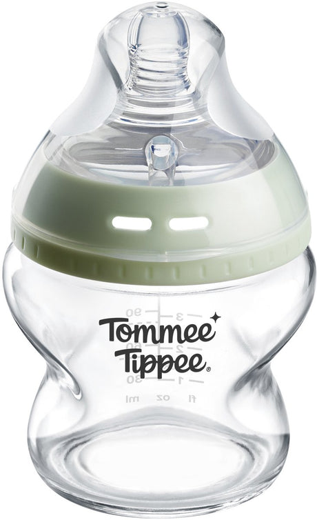 Tommee tippee glas naturlig startflaske - 1 x 150ml sutteflaske - 0m+