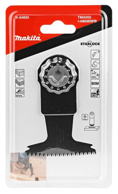Makita tilbehør bi-metal dyksavklinge tma055 - aii65bspb - b-64892