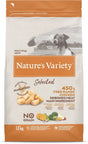 Natures sort hundefoder - mini fritgående kylling 1,5 kg - kornfri, naturlige ingredienser, til små racer