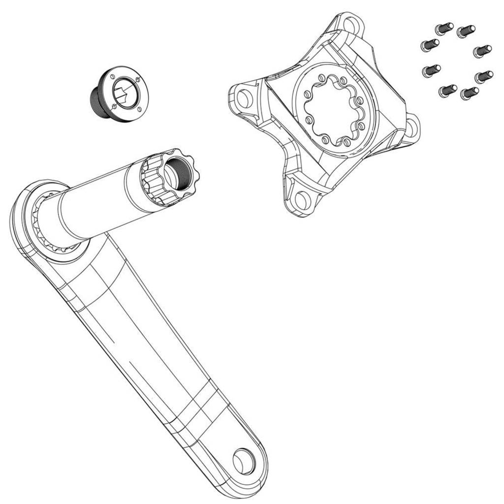 Sram trapd xx xxsl eagle t bolt m18 m30 dub alm zi