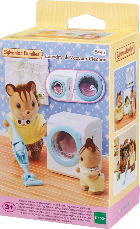 Sylvanian families 5445 vaskemaskine støvsuger dukkehus møbler