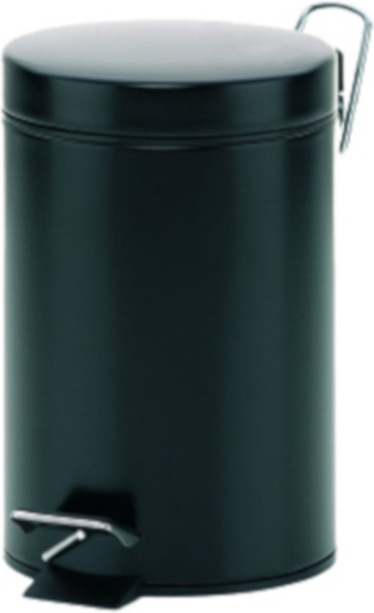 Kela monaco pedal affaldsspand - 3 l - sort -
