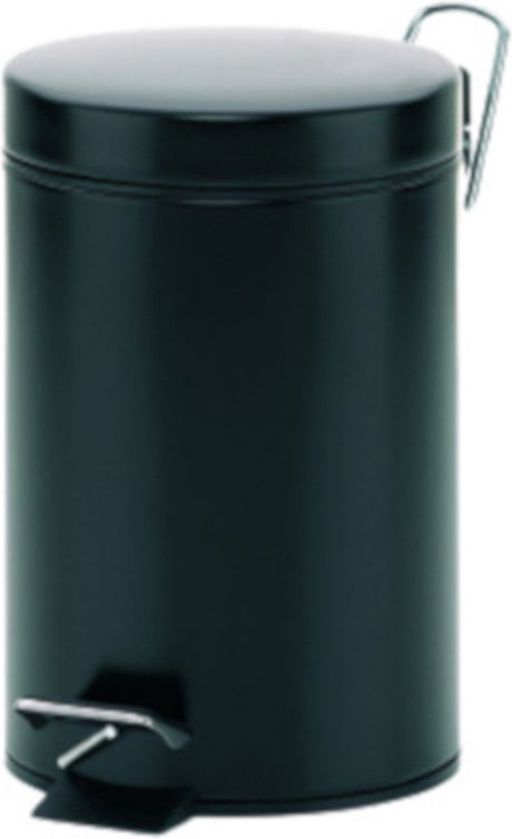 Kela monaco pedal affaldsspand - 3 l - sort -