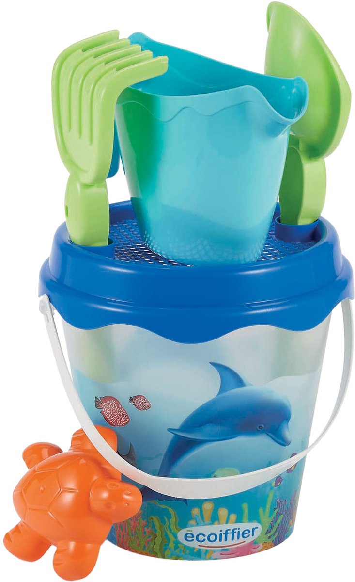 Écoiffier ecoiffier spandesæt delfin med tilbehør - 6 stk.