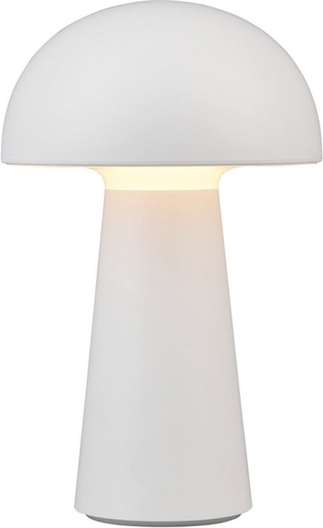 Rl live your light reality lennon - bordlampe - hvid - inkl. 1x smd 2w - genopladelig - udendørs lampe - dæmpbar - udendørs belysning - ip44