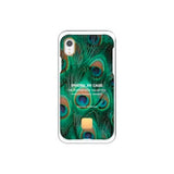 Happy plugs iphone xr etui peacock