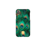 Happy plugs iphone xr etui peacock