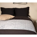 Venture Home Venture Home Bedsprey Jilly 80x260 cm polyester lysegrå
