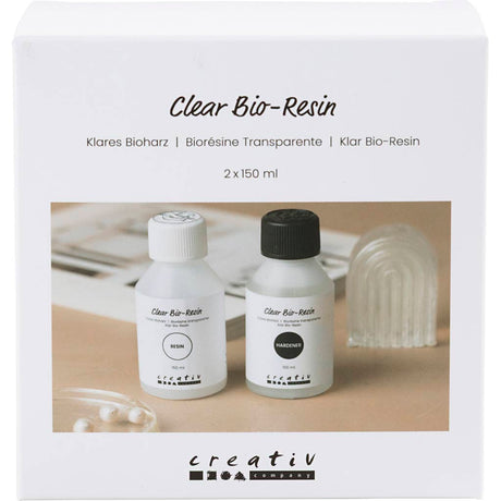 Creativ virksomhed https: www.cchobby.nl transparent-bio-resin-clear-2x150-ml-1-box