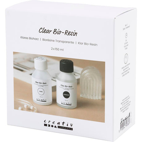 Creativ virksomhed https: www.cchobby.nl transparent-bio-resin-clear-2x150-ml-1-box