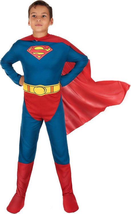 Vegaoo superman™ kostume til drenge - fancy kjole - 116 122