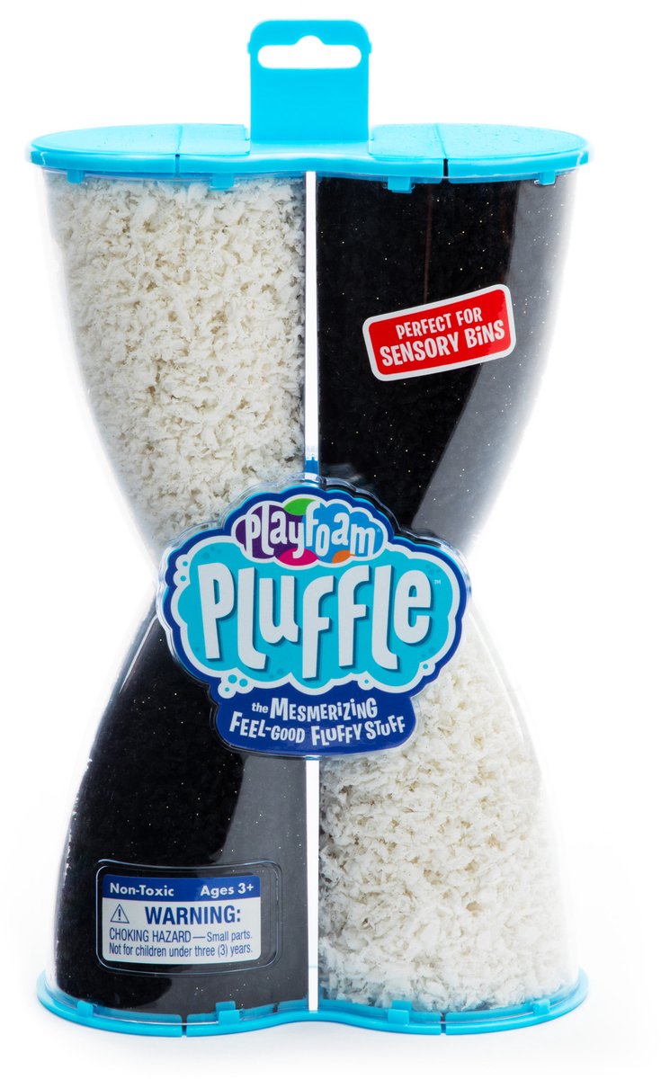 Læringsressourcer playfoam pluffle™ twist sort hvid - 1+
