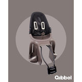 Qibbel bagsædeluftstel sort lysebrun
