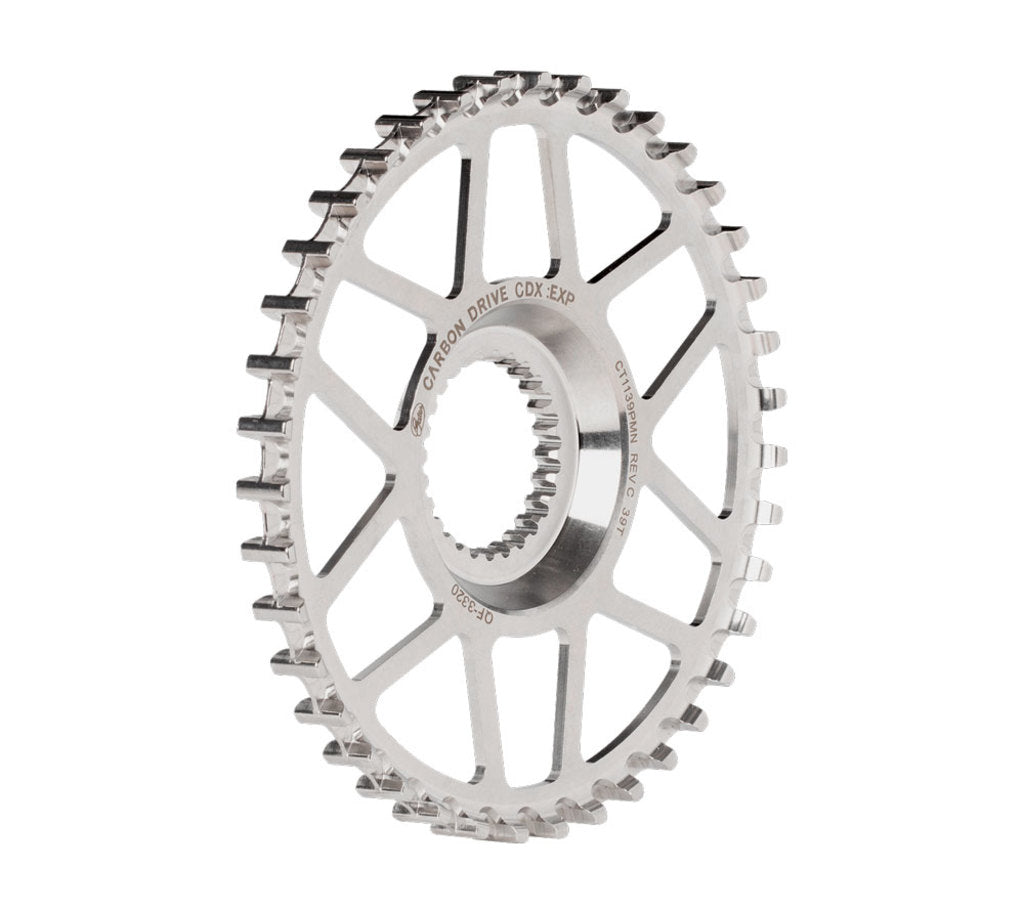 Forhjulsporte carbondrev cdx tandhjul