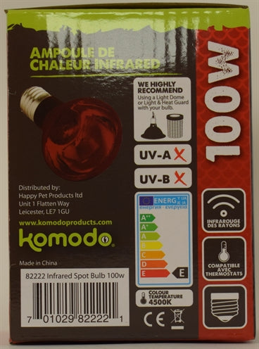 Komodo infrarød varmelampe es