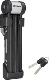 Kryptonite kryptolok 610 s foldelås med holder – foldecykellås – 100 cm lang – sort