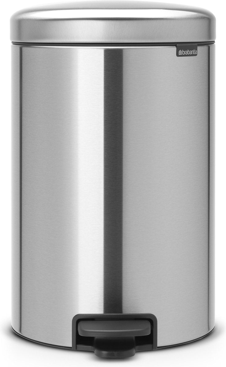 Brabantia newicon affaldsspand - 20 liter - mat stål