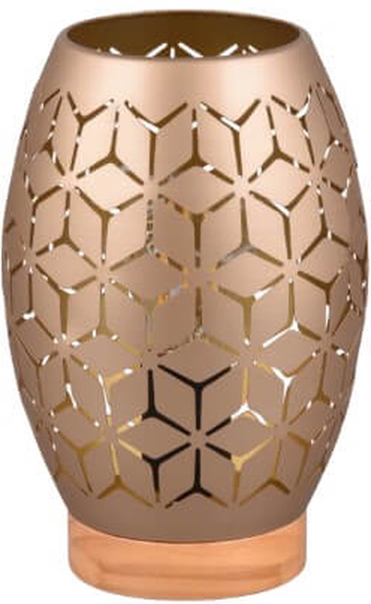 Rl live your light reality bidar - bordlampe - kaffe - ekskl. 1x e27 28w