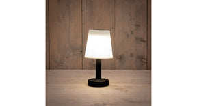 Solar tafellamp 12x12x23cm led warm wit