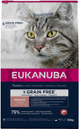 Eukanuba kattefoder tør senior kornfri laks - 10 kg