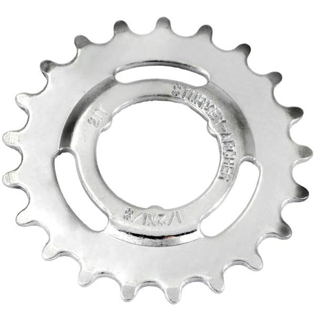 Sturmey-archer europe n.v. tandhjul sturmey bueskytte 21t | 1 8 | kugle | krom