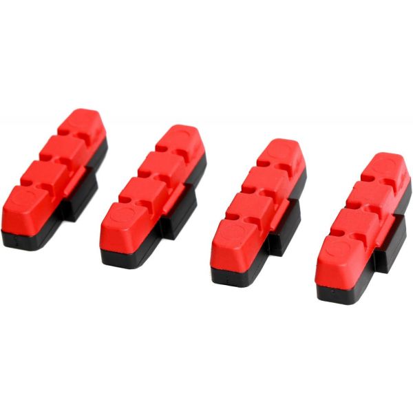 Magura Brake Block Set HS33 Hydro - Rød (pr. 4 stykker)