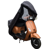 DS covers kop scooter cover udendørs - vandtæt regnslag til scooter - UV vejrbestandig - med forrude - str. L -