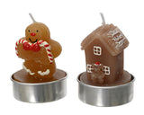 Decoris fyrfadslys honningkager 5,5cm 4 stk