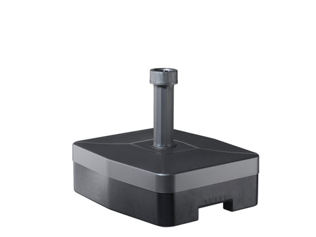 Helcosol parasol base 40kg rh fyldebar rulle antracit