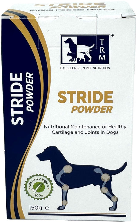 Trm glucosamin pulver hunde - brusk støtte - 150 gr vegansk tilskud