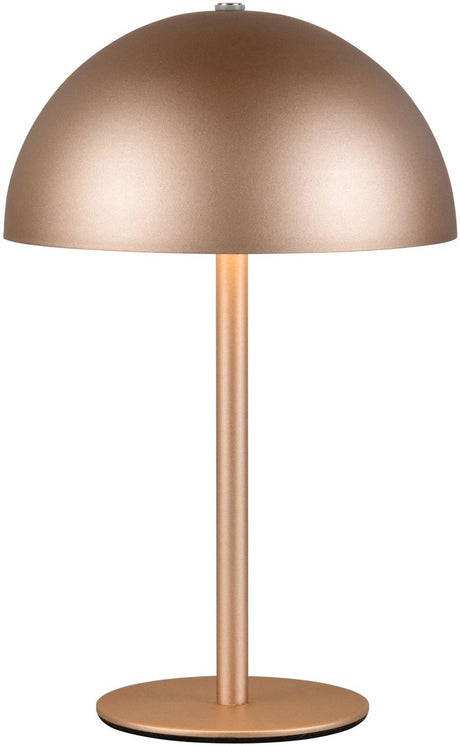 Rl live your light reality munoz - bordlampe - mokka - inkl. 1x SMD 1,3 W - 4-trins berøring - USB-forbindelse - genopladelig - trådløs