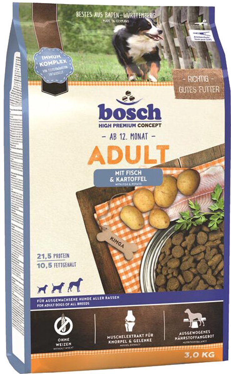 Bosch voksen fiskekartoffel 15kg