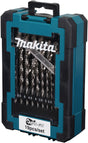 Makita metal drill set hss-gs 19 pieces - d-78352