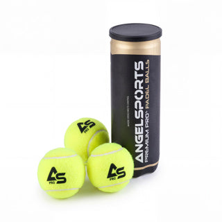 Engelhart angel sports padel bolde - nålefilt 45% uld - IPF godkendt - sæt med 3 - høj kvalitet holdbar -